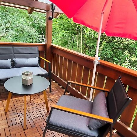 Ferienwohnung Wildgatter Grafenwiesen ภายนอก รูปภาพ
