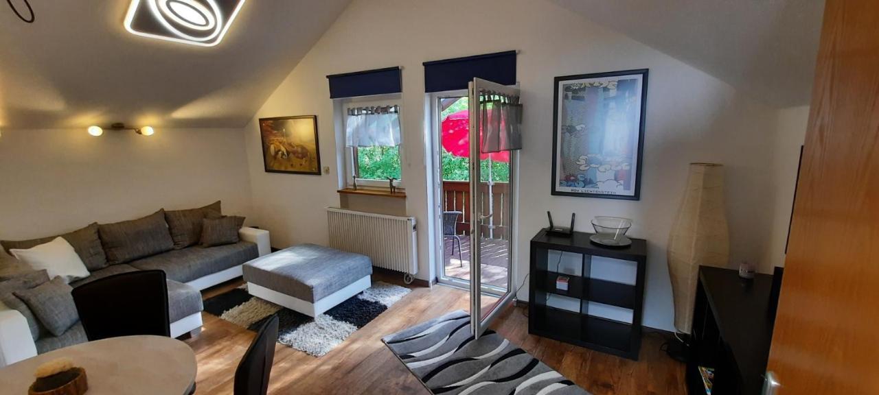 Ferienwohnung Wildgatter Grafenwiesen ภายนอก รูปภาพ
